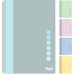 Skag Theme.pastelVibe 17x25 2themes 80g 312882 | Toys-shop.gr