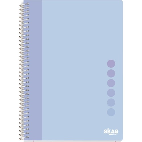 Skag Θεμ.τετρ.pastel Vibe 17x25 2θεμ 80γρ 312882 | Toys-shop.gr