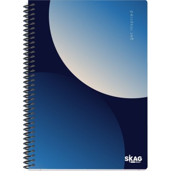 Skag Thematic Notebooks Blue Premium A4 2 Themes 80g 313100 | Toys-shop.gr