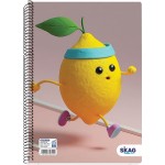 SKAG Subjectnotebooks NEON KIDZ A4 3sqm 80gr N.9333 303194 | Toys-shop.gr