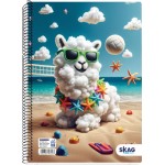 SKAG Θεματ.τετράδια NEON KIDZ A4 2θεμ 80γρ Ν.9332 303187 5201303303187