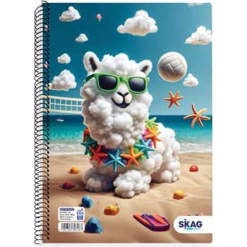SKAG Subjectnotebooks NEON KIDZ A4 2sqm 80gr N.9332 303187 5201303303187