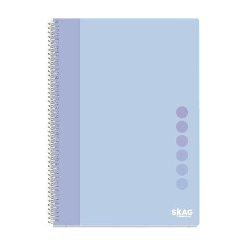 Skag Θεματικά Τετράδια Pastel Vibe A4 2 Θεμάτων 80γρ 312912 | Toys-shop.gr
