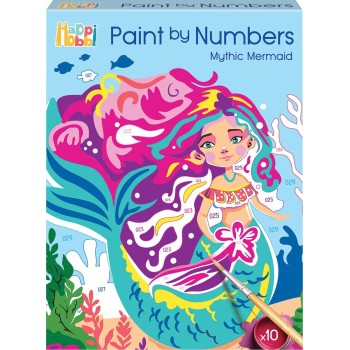 As company happihobbi paint by numbers mythical για 7+ ετών 1038-41030 | Toys-shop.gr