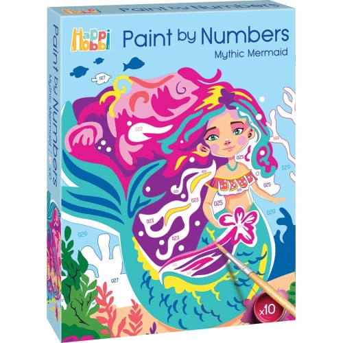 As company happihobbi paint by numbers mythical για 7+ ετών 1038-41030 | Toys-shop.gr