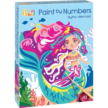 As company Happihobbi Paint by Numbers Mythical for 7+ Years 1038-41030 | Toys-shop.gr