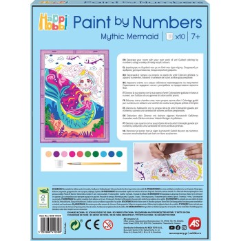 As company happihobbi paint by numbers mythical για 7+ ετών 1038-41030 | Toys-shop.gr