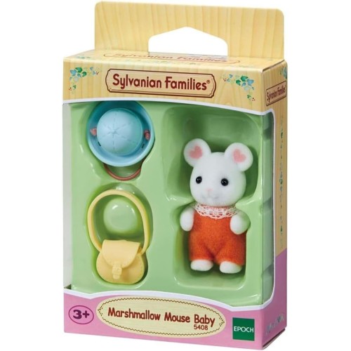 Epoch Sylvanian Families Marshmallow Mouse Baby 5408 5054131054086