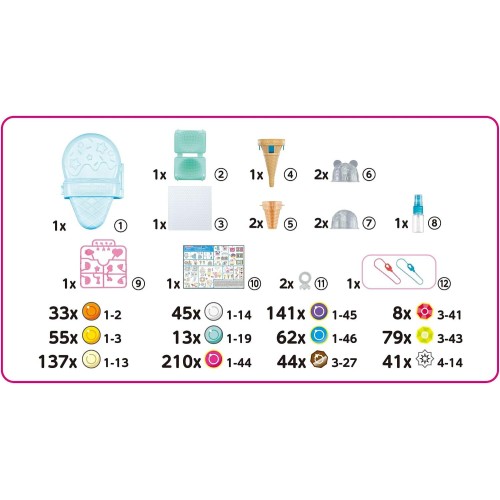 Epoch Aquabeads Ice Party Craft Set 35138 5054131351383