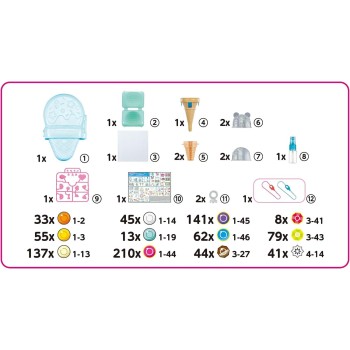 Epoch Aquabeads Ice Party Craft Set 35138 5054131351383