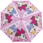 Arditex Minnie Mouse Polyester Umbrella, 8 Panels, 86cm Diameter, Automatic Opening WD18028  8430957180289