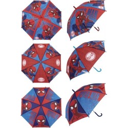 Arditex Spiderman Polyester Umbrella, 8 Panels, 86cm Diameter, Automatic Opening SM18083  8430957180838