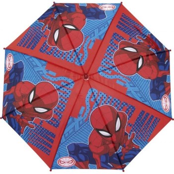 Arditex Ομπρέλα spiderman από πολυεστέρα, 8 πάνελ, διάμετρος 86 εκ., αυτόματο άνοιγμα SM18083  8430957180838