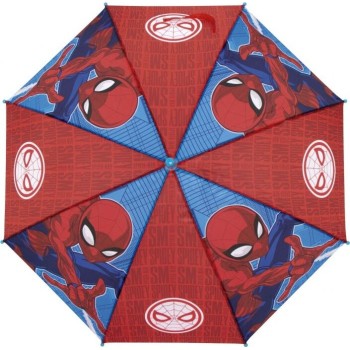 Arditex Spiderman Polyester Umbrella, 8 Panels, 86cm Diameter, Automatic Opening SM18083  8430957180838