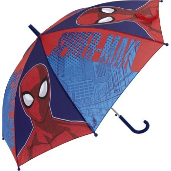 Arditex Spiderman Polyester Umbrella, 8 Panels, 86cm Diameter, Automatic Opening SM18083  8430957180838