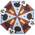 Arditex Mickey Mouse Polyester Umbrella, 8 Panels, 86cm Diameter, Automatic Opening WD18039  8430957180395