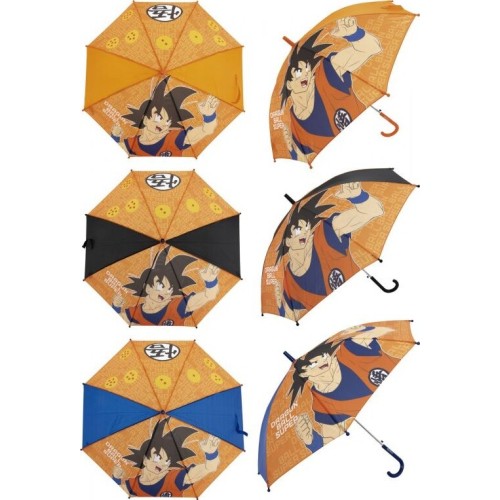 Arditex Dragon Ball Polyester Umbrella, 8 Panels, 86cm Diameter, Automatic Opening DB17466  8430957174660