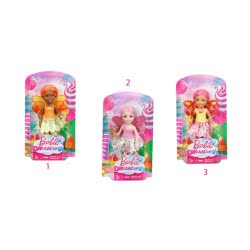 Mattel Barbie Τσέλσι Μικρές Νεράιδες (3 Σχέδια) DVM87 / ASST 887961372564