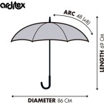 Arditex Lilo & Stitch Polyester Umbrella, 8 Panels, 86cm Diameter, Automatic Opening WD18050  8430957180500