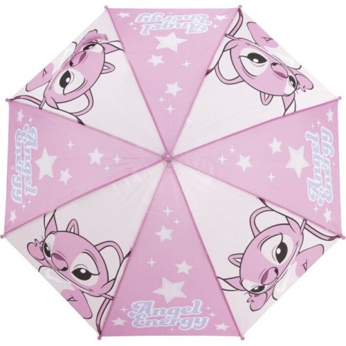 Arditex Lilo & Stitch Polyester Umbrella, 8 Panels, 86cm Diameter, Automatic Opening WD18050  8430957180500
