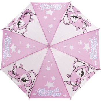 Arditex Lilo & Stitch Polyester Umbrella, 8 Panels, 86cm Diameter, Automatic Opening WD18050  8430957180500