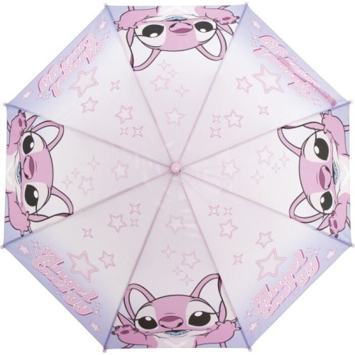 Arditex Lilo & Stitch Polyester Umbrella, 8 Panels, 86cm Diameter, Automatic Opening WD18050  8430957180500