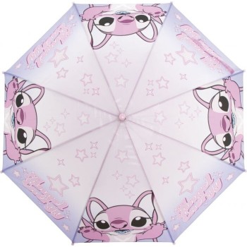 Arditex Lilo & Stitch Polyester Umbrella, 8 Panels, 86cm Diameter, Automatic Opening WD18050  8430957180500