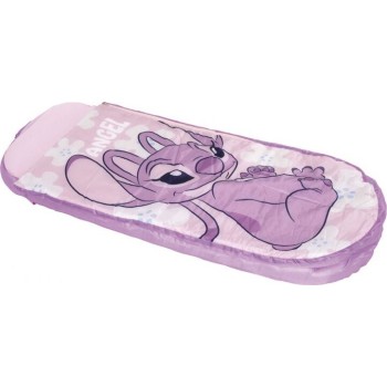 Arditex Φουσκωτό κρεβάτι αερα lilo & stitch και φορητός υπνόσακος 150x62x20cm (ροζ) WD17792  8430957177920