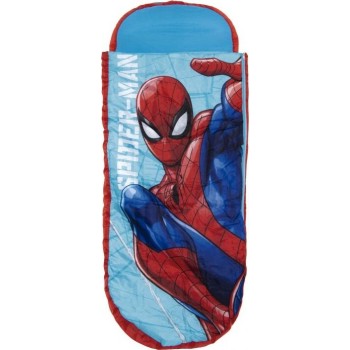 Arditex Φουσκωτό κρεβάτι αέρα spiderman και φορητός υπνόσακος 150x62x20cm SM17788  8430957177883