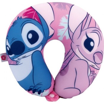 Arditex Lilo & Stitch 28x28x6cm Neck Pillow WD17515  8430957175155