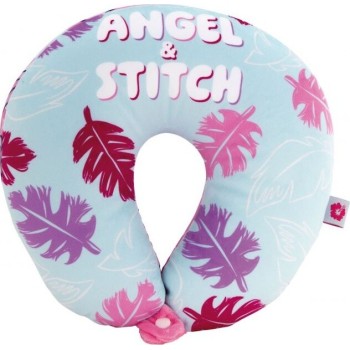 Arditex Lilo & Stitch 28x28x6cm Neck Pillow WD17515  8430957175155