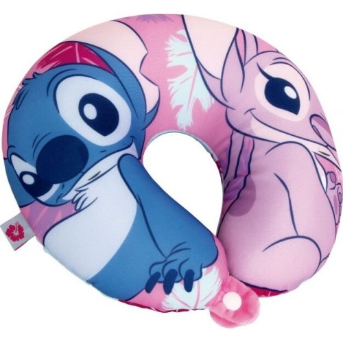 Arditex Lilo & Stitch 28x28x6cm Neck Pillow WD17515  8430957175155