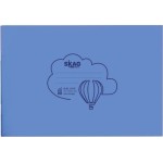 SKAG Notebooks Transparent P.p.Blue 14x20 Striped 50Φ 80gr 223201 5201303223201