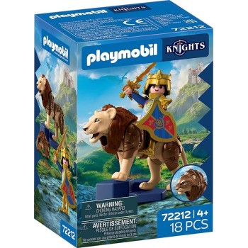 Playmobil Knights Lion With Golden Knight 72212 4008789722126