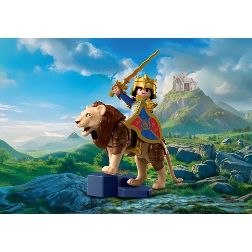 Playmobil Knights Lion With Golden Knight 72212 4008789722126