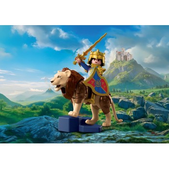 Playmobil Knights Χρυσός Ιππότης Με Λιοντάρι 72212 4008789722126