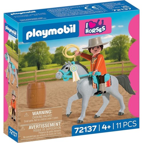 Playmobil I Love Horses Αναβάτης Western 72137 4008789721372