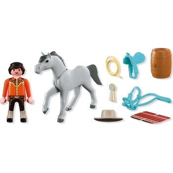 Playmobil I Love Horses Αναβάτης Western 72137 4008789721372