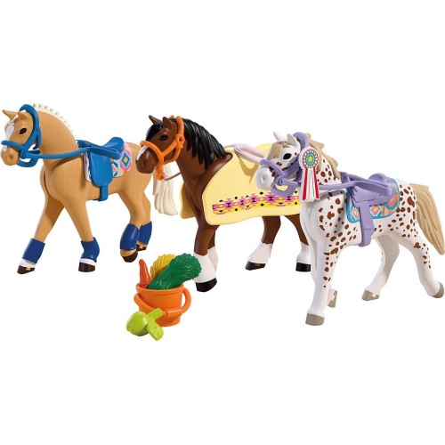 Playmobil I Love Horses Three Horses For Collecting 72133 4008789721334