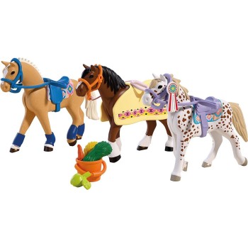 Playmobil I Love Horses Three Horses For Collecting 72133 4008789721334