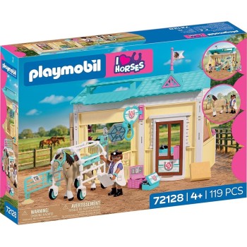Playmobil I Love Horses Κτηνιατρείο Αλόγων 72128 4008789721280