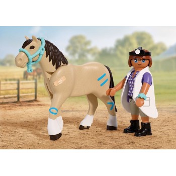 Playmobil I Love Horses Κτηνιατρείο Αλόγων 72128 4008789721280