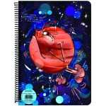 A&G PAPER Planets Spiral Notebooks 17X24, 2-Subject, 60 Sheets. 0040596 5205616405965