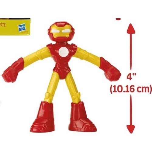 Hasbro Play-doh Marvel Iron Man Blast Launcher With Bendy Action Figure, Arts & Cr F9829 / G3106 5010996357687