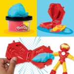 Hasbro Play-doh Marvel Iron Man Blast Launcher With Bendy Action Figure, Arts & Cr F9829 / G3106 5010996357687