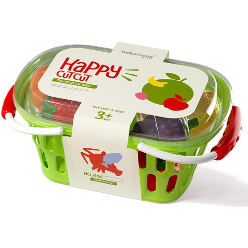 Toys-shop Choice Cutting Fruit And Vegetables Basket JU119579 6990526195790
