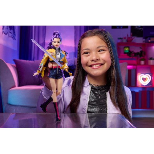 Mattel Kpop Demon Hunters Huntr/x Rumi Fashion Doll in Removable Look With Themed Movie Accessories JRN35 194735424870