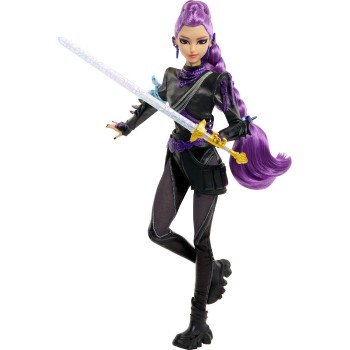 Mattel Kpop Demon Hunters Huntr/x Rumi Deluxe Fashion Doll in Removable Battle Look With Sword Accessory JRW19 194735429318