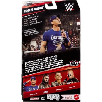 Mattel WWE Elite John Cena Action Figure, Greatest Hits 5 2026, 6-inch Collectible With Accessories GDF60 / JHV01 194735335466
