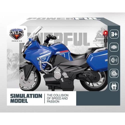 Toys-shop Choice Friction Power Motorcycle With Light And Music  JA136108 6990526361089
